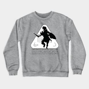 Goliath Did Nothing Wrong Crewneck Sweatshirt